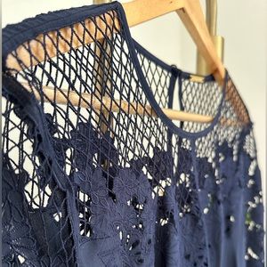 Rebecca Minkoff / Navy Lace Dress / Size 4